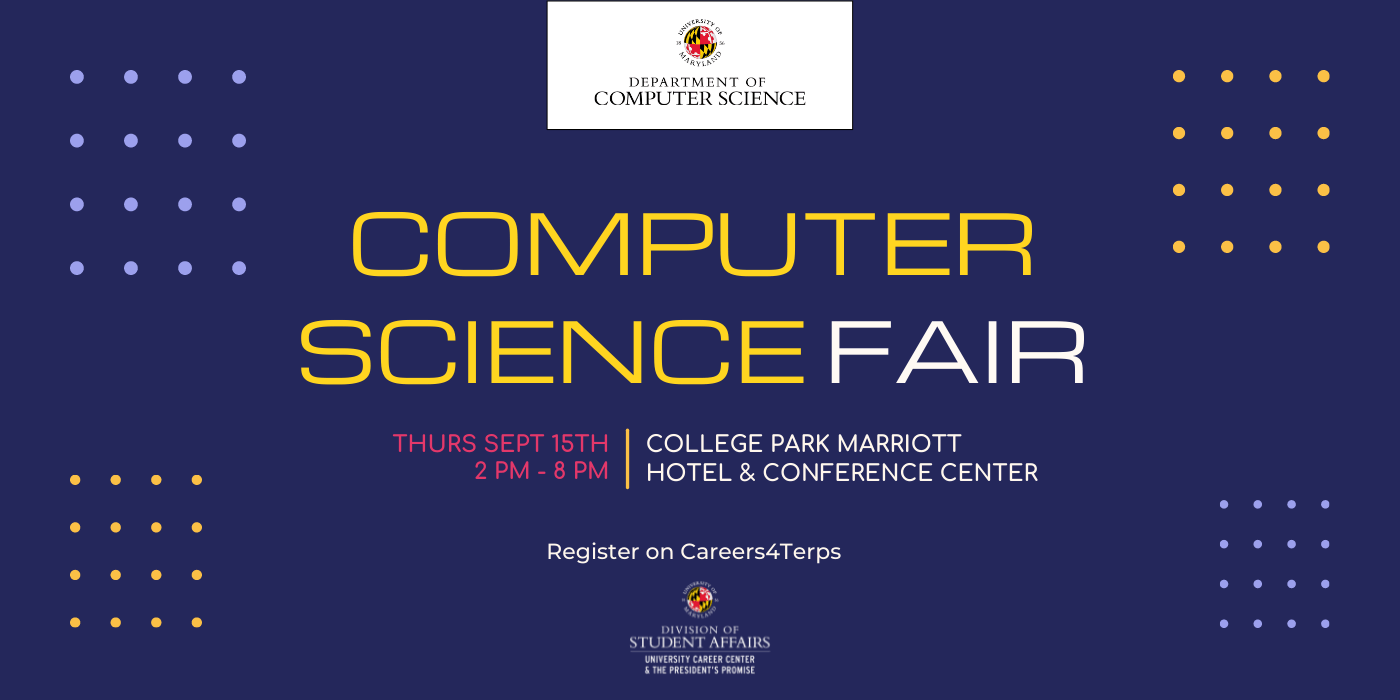 Computer Science Career & Internship Fair University Career Center